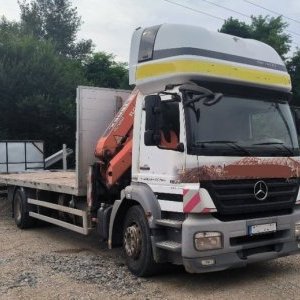 foto 4 EUR MB 8.5m +kran Fernbedienung Bett Seil Mercedes Axor 1824