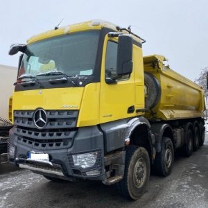 foto 10x6/8x6 dumper 20m3 48/32t MB Arocs 4448 Mercedes kipper spezial