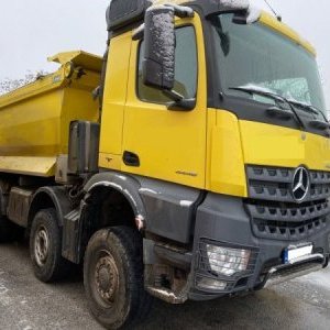 foto 10x6/8x6 dumper 20m3 48/32t MB Arocs 4448 Mercedes kipper spezial