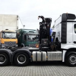 foto 6x4 MB Arocs 2648 LS + Hiab X-HiPro 302