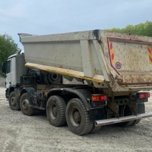 foto 41t dumper 8x4 MB Actros 4141 kipper Mercedes