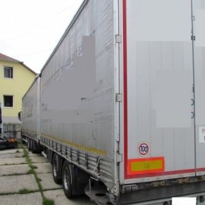 foto 44t/15.6m low jumbo MB 6x2+ Panav 18t tandem Mercedes Actros 2542