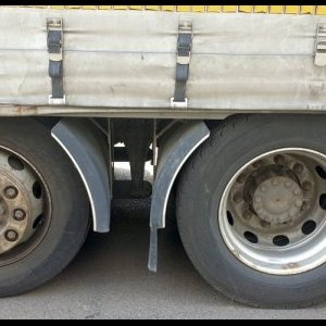 foto 44t/15.6m low jumbo MB 6x2+ Panav 18t tandem Mercedes Actros 2542