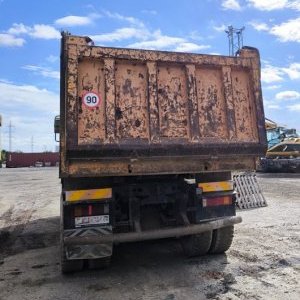 foto 6x6 dumper Mercedes kipper